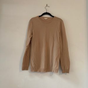 Cuyana Wool/Cashmere Crew Sweater, Size Medium